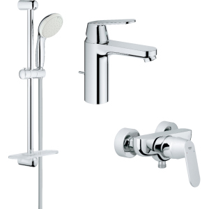 Набір змішувачів GROHE Eurosmart Cosmopolitan 126114M краща модель в Чернігові