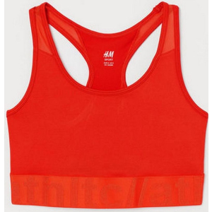 Спортивный топ H&M Sport 0739347-0 M Оранжевый (2000001552551)