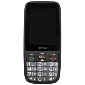 Мобильный телефон Nomi i281+ Dual Sim Black лучшая модель в Чернигове