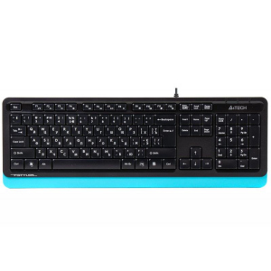 Клавіатура A4Tech FK10 Black/Blue USB в Чернігові