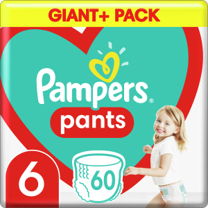 Подгузники-трусики Pampers Pants Размер 6 (15+ кг) 60 шт (8001090995179_8006540068526) в Чернигове