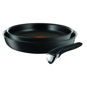 Набір сковорідок Tefal Ingenio Expertise 24 та 28 см + знімна ручка (L6509205) ТОП в Чернігові