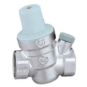 Редуктор тиску Caleffi DN 1/2" (60° С) мембранний з гніздом для манометра (533441) ТОП в Чернігові