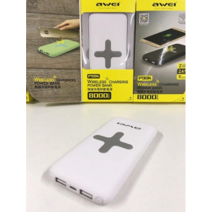 Внешний Awei аккумулятор с беспроводной зарядкой Awei P98k 8000mAh в Чернигове