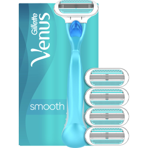 Станок для бритья женский Venus Smooth с 5 сменными картриджами (7702018363490) лучшая модель в Чернигове