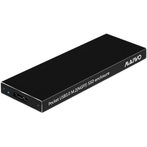 Зовнішня кишеня Maiwo для M.2 SSD (NGFF) SATA - USB 3.0 (K16N black) в Чернігові