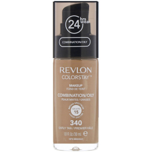 Тональний крем Revlon ColorStay комбінована та жирна шкіра з дозатором 340 Early Tan 30 мл (309974700122) краща модель в Чернігові