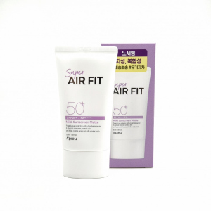 Сонцезахисний матовий крем A'pieu Super Air Fit Mild Sunscreen Matte SPF50+ PA++++ 80 мл (8809643530552) ТОП в Чернігові