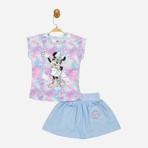 Костюм (футболка+спідниця) Disney Minni Mouse MN18194 104 см Синій (8691109904003) ТОП в Чернігові