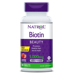 Витамины Natrol Biotin 5000 мкг Straw 90 таблеток (047469063238) в Чернигове