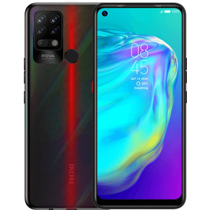 Мобильный телефон Tecno POVA 6/128GB Dazzle Black лучшая модель в Чернигове