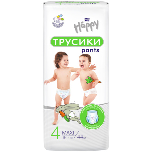 Підгузки-трусики дитячі Bella Baby Happy Maxi 8-14 кг 44 шт (5900516603236) ТОП в Чернігові