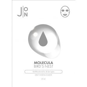 Тканевая маска для лица J:ON Ласточкино Гнездо Molecula Bird’s Nest Daily Essence Mask 10шт x 23 мл (8809175177577) в Чернигове