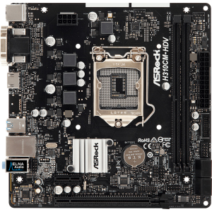 Материнская плата ASRock H310CM-HDV (s1151, Intel H310, PCI-Ex16) в Чернигове