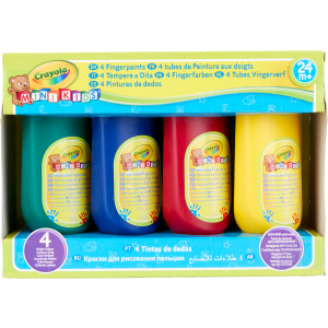 Набір пальчикових фарб Crayola Mini Kids Washable (256455.106) (0071662114763)