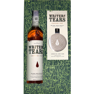 Віскі Writers Tear's Irish Whiskey у подарунковій упаковці з флягою 0.7 л 40% (5099811906019) краща модель в Чернігові