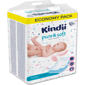 Одноразовые пеленки для детей Kindii Pure & Soft 60х40 30 шт (5900095032304) ТОП в Чернигове