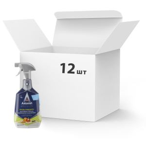 Упаковка антибактеріального миючого засобу Astonish 750 мл х 12 шт (55060060211075) ТОП в Чернігові