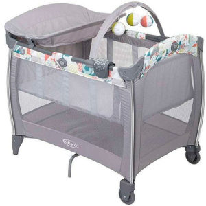 Манеж-ліжечко Graco Contour Electra Patchwork (9D899PTWEU) ТОП в Чернігові