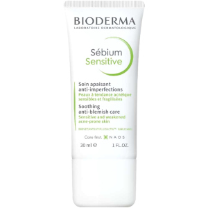 Крем Bioderma Sebium Sensitive 30 мл (3401360106994) краща модель в Чернігові