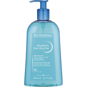 Гель для душу Bioderma Atoderm Gentle Shower Gel для сухої та чутливої ​​шкіри 500 мл (3401399372407)