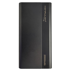 Зовнішній акумулятор (Power Bank) Konfulon A16Q, PD+QC 3.0, 20000 mAh (Чорний) краща модель в Чернігові