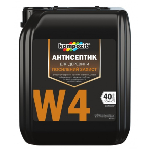 Антисептик для усиленной защиты Kompozit W4 5 л в Чернигове