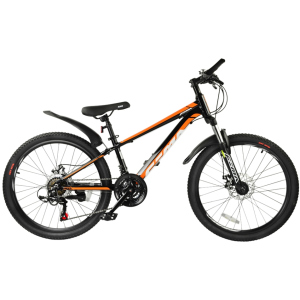 Велосипед Royal Baby Fema MTB 1.0 24" Official UA 2021 Чорний (RB24-10-BLK) ТОП в Чернігові