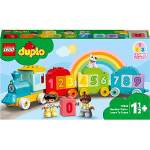 Конструктор LEGO DUPLO Потяг із цифрами — вчимося рахувати 23 деталі (10954)