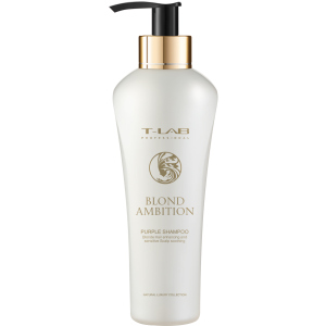 Шампунь T-LAB Professional Blond Ambition Purple Shampoo для корекції кольору та живлення волосся 300 мл (5060466660359) краща модель в Чернігові