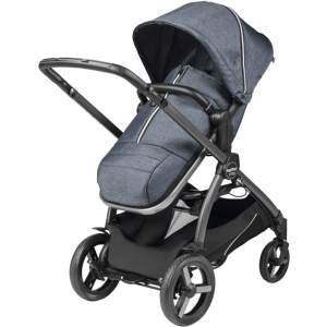 хороша модель Коляска Peg-Perego Ypsi Combo Luxe Mirage Сіро-синя (IPMS270000BA71) (8005475409299)