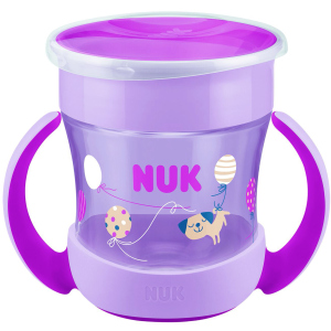 Поильник Nuk Evolution Mini Magic 160 мл Фіолетовий (4008600351832) в Чернігові