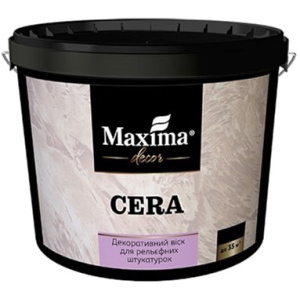 Декоративний віск Maxima для обробки рельєфних штукатурок "Cera" 1 л (4820024426794) ТОП в Чернігові