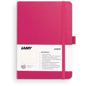 Записная книга Lamy A6 192 страницы в линейку Розовая Мягкая (4014519721192) лучшая модель в Чернигове