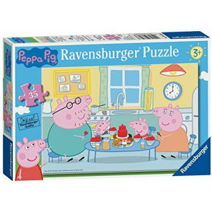 Пазл Ravensburger Свинка Пеппа и Семья 35 элементов (4005556086283) ТОП в Чернигове