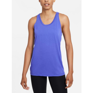 Майка спортивна Nike W Ny Df Tank Nvlty DD5594-430 S Синя (195239730672) надійний