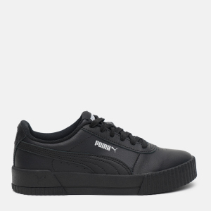 хорошая модель Кеды детские Puma Carina L Jr 37067718 36 (3.5) Puma Black-Puma Black (4062453116253)