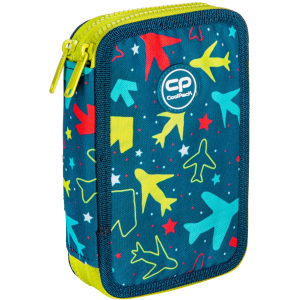 Пенал Coolpack Jumper 2 Sky Flights з наповненням (D066328)