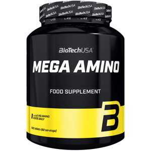 Аминокислота Biotech Mega Amino 500 таблеток (5999076238736) ТОП в Чернигове