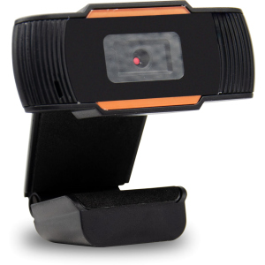 Веб-камера OKey WebCam HD 720P Black/Orange (WB100) лучшая модель в Чернигове