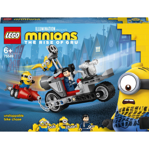 Конструктор LEGO Minions Неймовірна погоня на мотоциклі 136 деталей (75549) ТОП в Чернігові