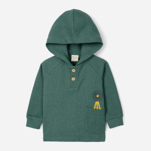 Худі утеплене Zippy Hooded Bl 3103312001 88 см Green (5602156892765)