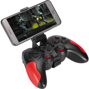 Бездротовий геймпад XTRIKE GP-45 Android/PS3/PC D-input &amp; X-input Black/Red (GP-45) в Чернігові
