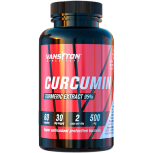 Натуральная добавка натуральный Vansiton Curcumin 60 капсул (4820106591907) ТОП в Чернигове