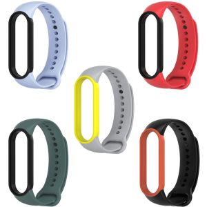 Набір ремінців MiJobs Dual Color Set 2 для Xiaomi Mi Band 6/5 5 шт (MJDualColorset2)