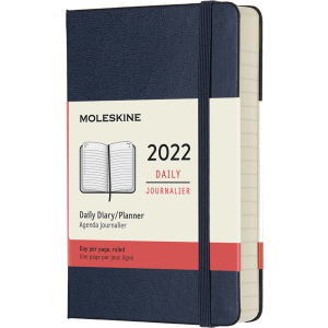 купити Щоденник Moleskine 2022 9 х 14 см 400 сторінок Сапфір (8056420855647)