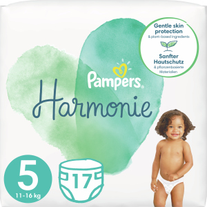 Підгузки Pampers Harmonie Розмір 5 (11-16 кг) 17 шт (8006540156315) ТОП в Чернігові