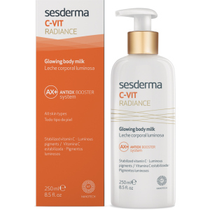 Молочко для тела Sesderma C-Vit Glowing body Milk для сияния кожи 250 мл (8429979439093) рейтинг