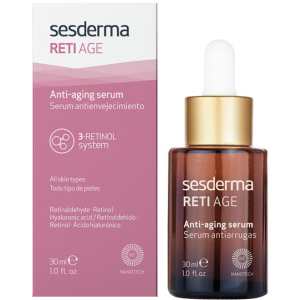 Антивікова сироватка Sesderma Reti Age Facial Antiaging Serum з трьома видами ретинолу 30 мл (8429979417343) ТОП в Чернігові