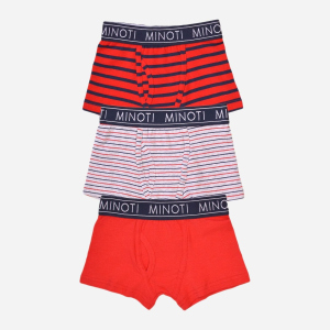 Трусики-шорты Minoti 7B BRIEF 2 35096JNR 104-110 см 3 шт Красные (5059030615628)